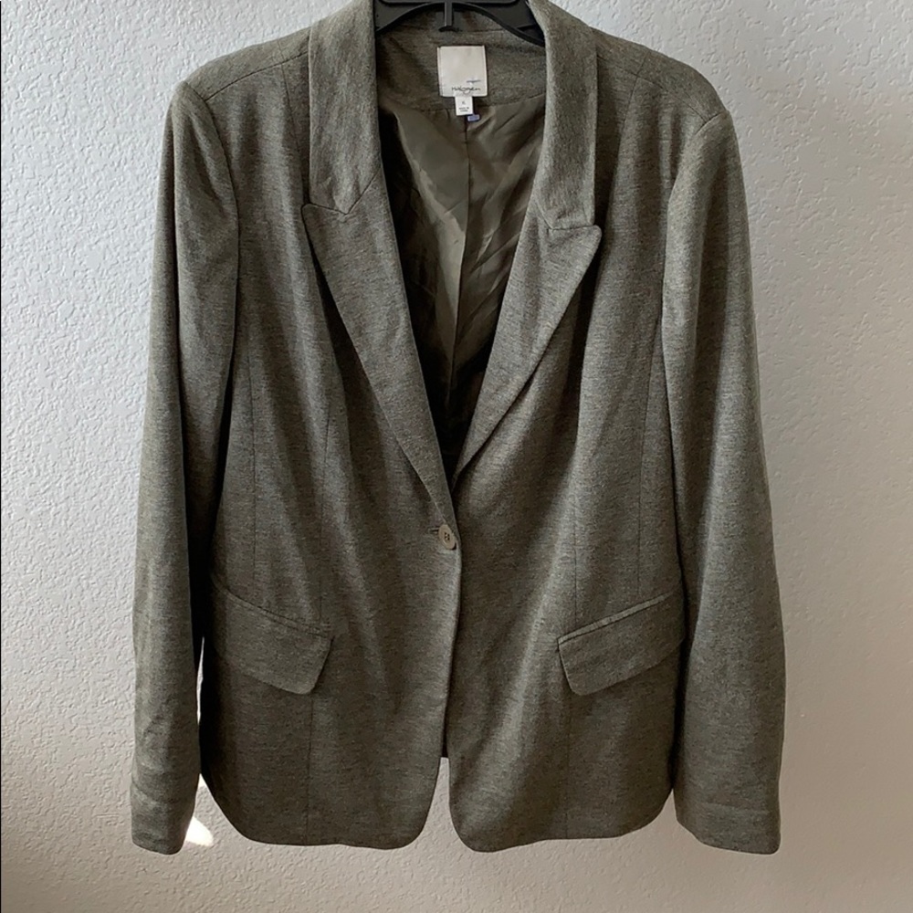 Halogen  Olive 1 Button Blazer XL